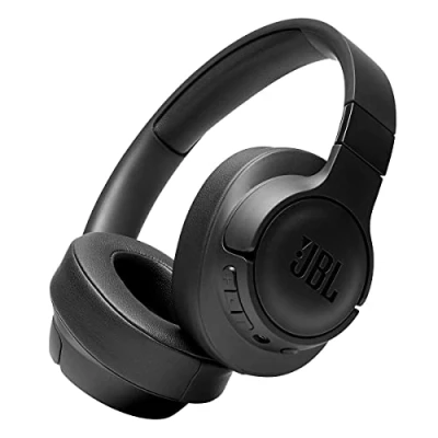 Bild av JBL Tune 710BT Wireless Over Ear Bluetooth hörlurar med mikrofon, 50H batteri, handsfree samtal, bärbar (svart)