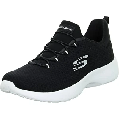 Bild av Skechers Dam 2022 Summits Bungee Sneaker, Svart vit, 38.5 EU