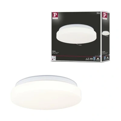 Bild av Paulmann 75409 Luiana LED taklampa, skymningsrörelsesensor (HF) IP44 3000 5700K, 1750lm, 230 V, 16,5 W, vit
