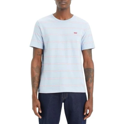 Bild av Levi&#039;s Original TEE Tshirt med print, Storlek: XS, Soft chambray