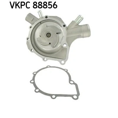 Bild av SKF VKPC 88856 Pompe à eau avec joints Métal pour système dentrainement courroie trapézoïdale nervures MERCEDES BENZ: Classe C Berline