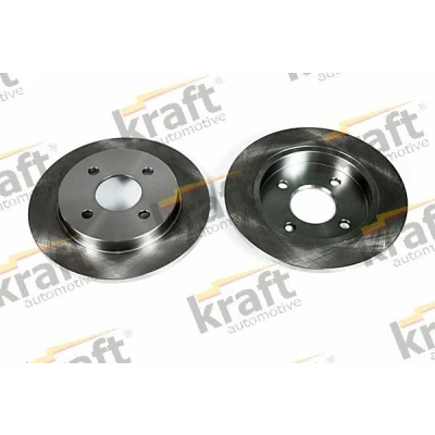 Bild av KRAFT 6052200 Disque de frein 253, 253,0 10,0 4 plein FORD: Focus Mk1 3/5 portes, FIESTA 5, Break