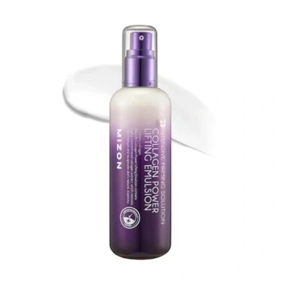 Bild av [Mizon] Power Lifting Emulsion med kollagen (120 ml) fuktgivande, balsam, toning för torr och åldrande hud (kollagen kraftlyftande emulsion)