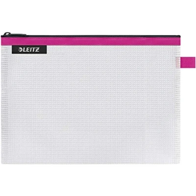 Bild av Leitz WOW Fodral, vattentätt, genomskinligt, medium (A5), rosa, 40250023