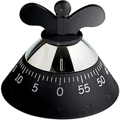 Bild av Alessi Kitchen Timer Black A09 B by Micheal Graves