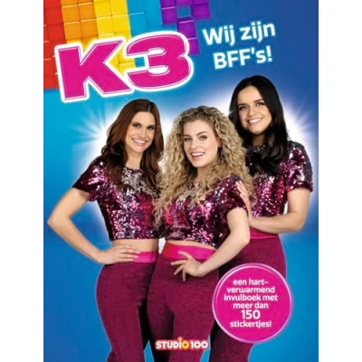 Bild av Studio 100 K3 BFF Fill in book