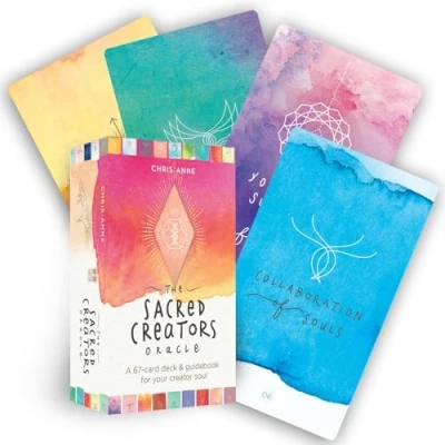 Bild av The Sacred Creators Oracle: A 67 Card Deck &amp; Guidebook for Your Creator Soul