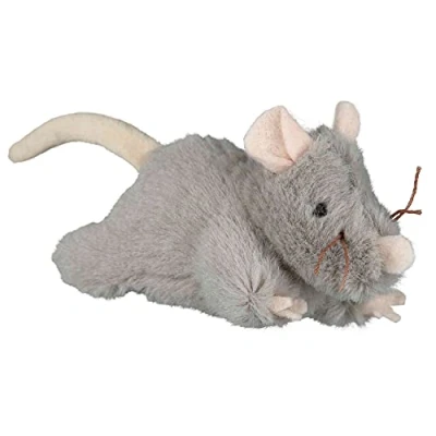 Bild av Trixie Mouse with catnip and sound 15cm.