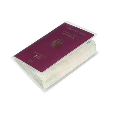 Bild av Durable Hunke &amp; Jochheim resepassfodral tr 189x129 mm, dubbelformat för nya pass