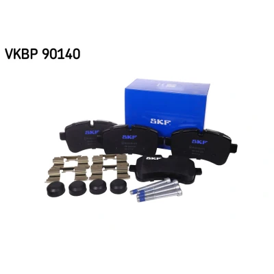 Bild av SKF VKBP 90140 Jeu de plaquettes frein préparé pour indicateur d&#039;usure avec accessoires IVECO: DAILY 6 , 4 Kasten/Kombi