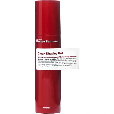 Bild av Recipe For Men Clear Shaving GEL 100ML Rakgel, Storlek: 100 ml,