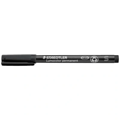 Bild av Staedtler 313 9 Lumocolor OHP Pen Perm Superfin 0,4 mm svart (PK10)