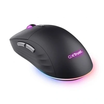 Bild av Trust Gaming GXT 926 Redex II trådlös spelmus ultralåg latens 2,4 GHz, 65 timmars speltid, Kailh brytare, 10 000 DPI, 6 programmerbara knappar, RGB uppladdningsbar mus för PC dator bärbar