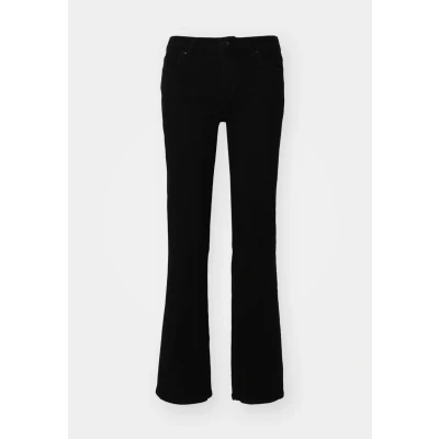 Bild av ONLY Dam Onlblush Mid Straight DNM Rea2343 Noos jeans, Svart denim, L/32L, L x 32L