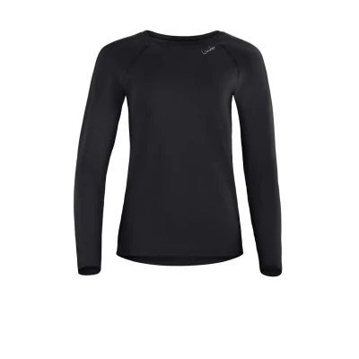 Bild av Winshape Damers lätt och mjuk långärmad topp Aet118ls yogaskjorta, svart, XXL EU