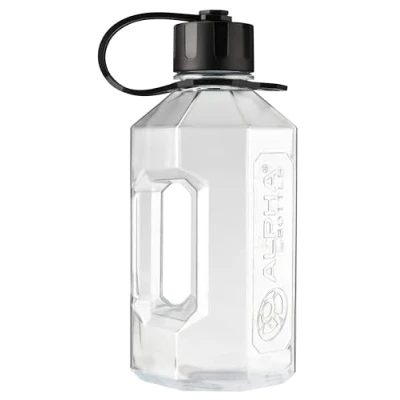 Bild av Alpha Designs flaska XL, 1,6 liter vattenflaska 1 600 ml BPA fri med läckagesäker Seal, l vattenflaskor för enkel vätskeabsorption transparent