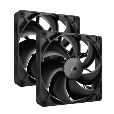 Bild av Corsair iCUE LINK RX140 2 pack Chassi fläkt 140mm Svart med RGB LED 36 dBA