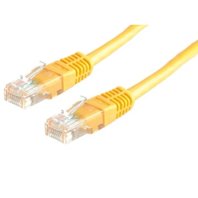 Bild av VALUE Patchkabel Kat.6 (klass E) UTP, gul, 0,5 m