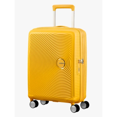 Bild av American Tourister Soundbox Spinner Resväska 35.5L, Golden Yellow