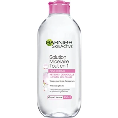 Bild av Garnier Skin Active Micellösning, All in 1, för känslig hud, stor, 400 ml 1 styck