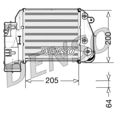Bild av Laddluftkylare DENSO DIT02025