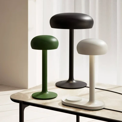 Bild av Eva Solo LED bordslampa Emendo, grå, dimbar, IP44