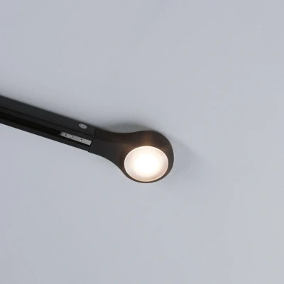 Bild av Paulmann URail ändlock LED lampa 2 700 K, svart