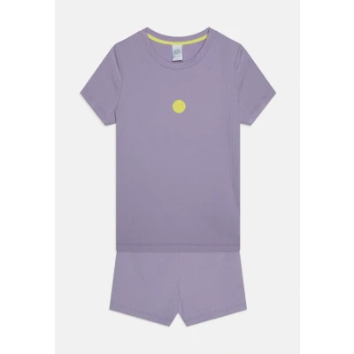 Bild av Sanetta Short UNI Motif Pyjamas för barn, Storlek: 176, Lilie
