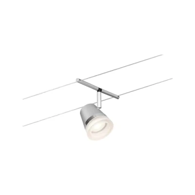 Bild av Paulmann 94460 CorDuo trådsystem Spot Cone DC max. 1x10 watt expanderbar krom matt tråd plast GU5.3 utan glödlampa
