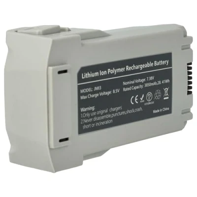 Bild av vhbw 1 x batteri kompatibel med DJI Mini 3 Pro, 3, 4 Pro drönare Multicopter Quadrocopter (3850 mAh, 7,4 V, Li Polymer)