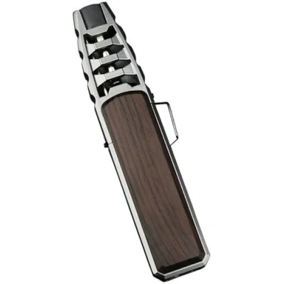 Bild av Turbo Torch Lighter, Jet Flame Refillable Butan Windproof Portable Justerbar Lighter for Candle Camping BBQ Kitchen