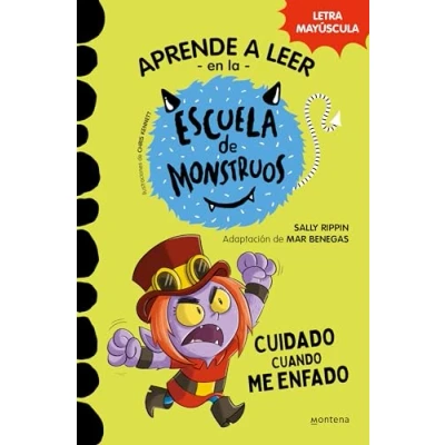 Bild av Aprender a leer En la Escuela de Monstruos 15 Cuidado cuando me enfado: letra MAYÚSCULA (libros para niños partir 5 años)