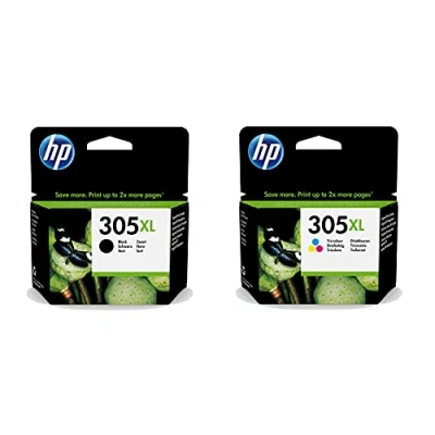 Bild av HP 305XL multipack original bläckpatroner med hög kapacitet (svart, färg) för DeskJet, DeskJet Plus, ENVY, ENVY Pro