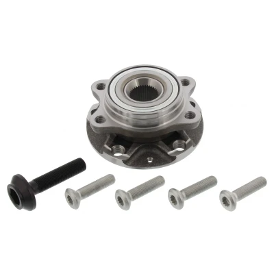 Bild av MAPCO 46846 Kit de roulements roue des deux côtés l&#039;essieu Avant avec moyeu roue, roulement monture 43 AUDI: A4 B6