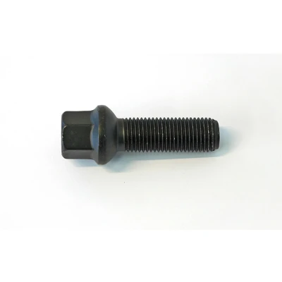 Bild av H&amp;R B1452802 Boulon De Roue M14x1,5, M14 Embase sphérique A/G 28 noir 10.9 17, 17 mm