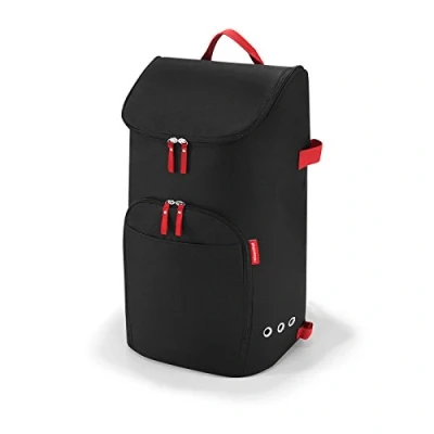 Bild av reisenthel citycruiser Bag i svart praktisk shoppingväska med flera stora fack kan användas som vagn Rack