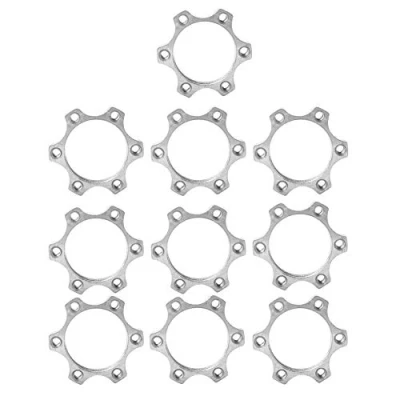 Bild av Cykel Skivbroms Adapter Broms Skiv Legering Nav Adapter, 10 st 44mm/48mm 6 Bolt Frihjulsgängad Stud Disc Fläns (44MM)