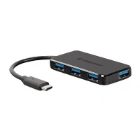 Bild av Transcend USB 3.1 Gen1 4 portars hub, typ C, TS HUB2C gränssnittskort/adapter