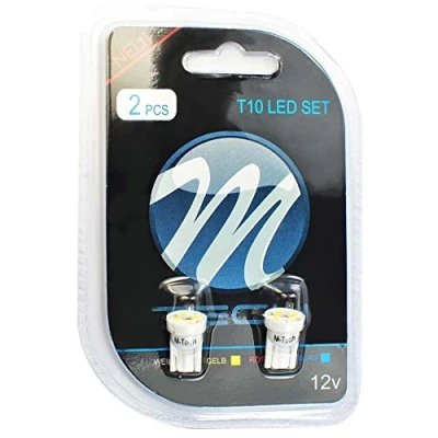 Bild av M Tech LB017W Blister 2x LED W5W 4xSMD3528 12V, Vit