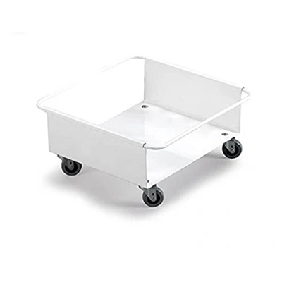 Bild av Durable Vagn, DURABIN 90 L, överdragen metall, 385 x 395 180 mm, vit