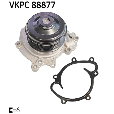 Bild av Vattenpump, motorkylning SKF VKPC 88877