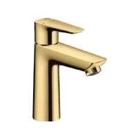 Bild av Hansgrohe talis e single lever basin mixer 110 without waste polished gold optic