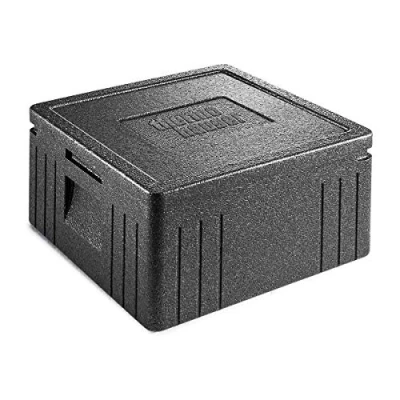 Bild av Thermohauser EPP termolåda, Pizza Eco Line inklusive lock 22 liter volym 41 x 23 cm pizzabox för leveranstjänst