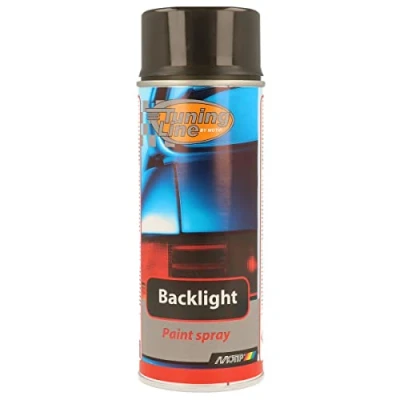Bild av Bakljusfärg Motip transparent svart 400ml, Universal