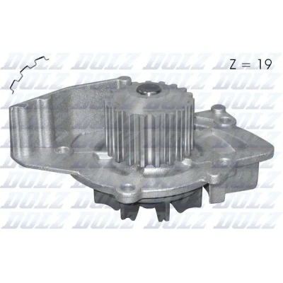 Bild av DOLZ C127 Pompe à eau 19 avec poulie PEUGEOT: 307 3/5 portes, 308 I 406 Berline, CITROËN: Jumpy II Van, C5 3, C4 Picasso 1