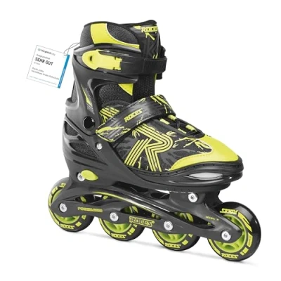 Bild av Roces Jokey 3.0 inline skridskor svartlime 26
