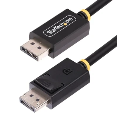 Bild av StarTech.com 2 m DisplayPort 2.1 kabel, VESA certifierad DP40 kabel med UHBR10/HDR/HDCP 2.2, 8K 60Hz DSC 1.2a