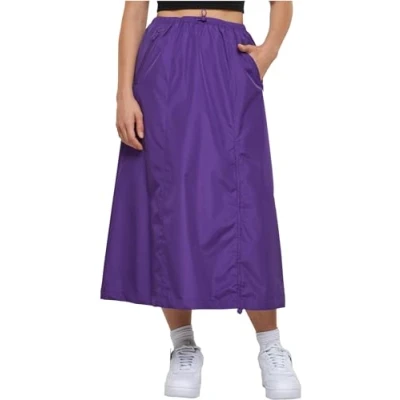 Bild av Urban Classics Ripstop Parachute Alinjekjol, Storlek: XS, Realviolet