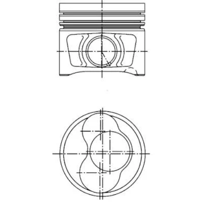Bild av Kolv Kolbenschmidt 40409600