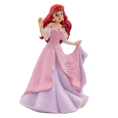 Bild av Bullyland 12312 figur Arielle i rosa klänning från Walt Disney Arielle, sjöjungfrun, ca 10 cm, detaljrik, perfekt som en liten gåva för barn 3 år